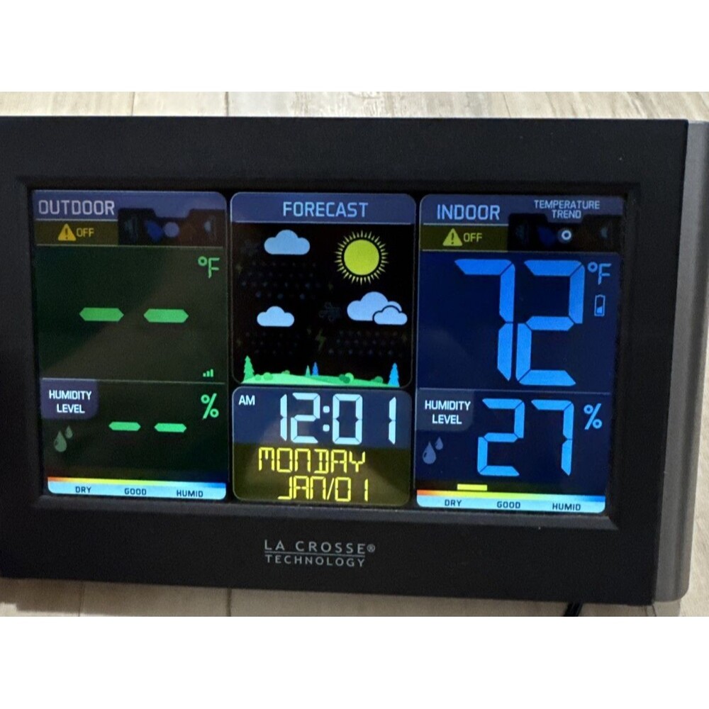 La Crosse Technology C85845v6 Wireless Color Weather Station with TX141TH-Bv4